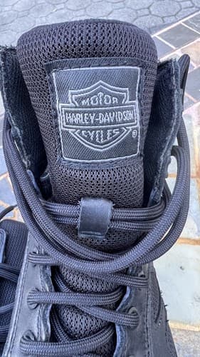 Harley-Davidson Women's Juliet Waterproof Black Tactical Motorcycle Boots US 7.5 - Thumbnail 10