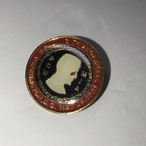 ROLLING THUNDER POW*MIA 2003 PIN , Hoover's