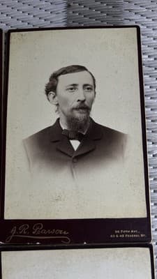 Antique Cabinet Card Photos (4) Woman Pittsburgh Pennsylvania 6x4 - Thumbnail 4