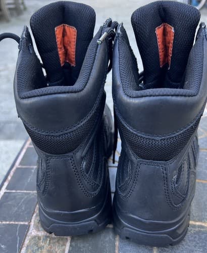Harley-Davidson Women's Juliet Waterproof Black Tactical Motorcycle Boots US 7.5 - Thumbnail 5