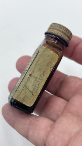 Rare Vintage Medicine Bottle ACRIFLAVINE 1497 Lilly Collectible EMPTY - Thumbnail 2