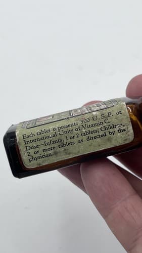 Vintage Eli Lilly CEVALIN Medicine Bottle , EMPTY - Thumbnail 3