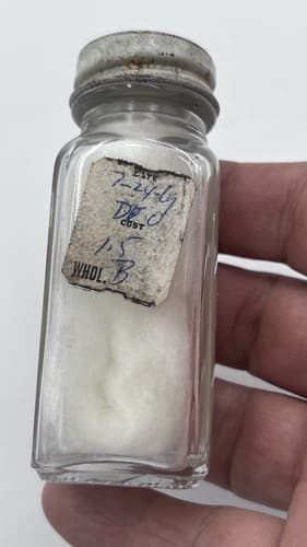 Vintage Searle AMINOPHYLLIN Clear Bottle EMPTY , no contents - Thumbnail 4