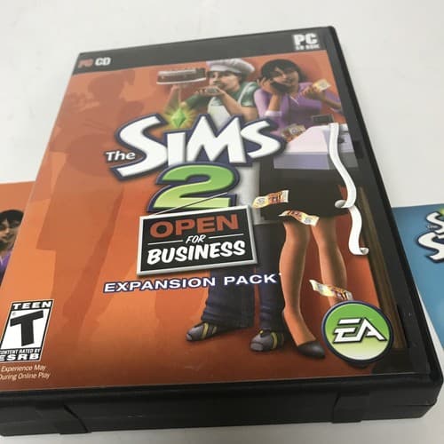 The Sims 2 Open for Business Expansion Pack 2006 With Case And Insert - Thumbnail 3