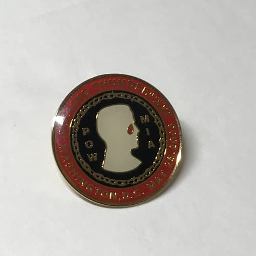 ROLLING THUNDER POW*MIA 2003 PIN , Hoover's - Thumbnail 2