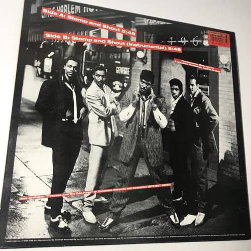 Process And The Doo Rags-Stomp And Shout-12" 1985 Single 33 1/3 PROMO Record - Thumbnail 2