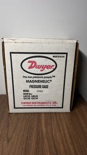 New Dwyer 2080 Magnehelic Differential Pressure Gauge (0-80" w.c.) - Thumbnail 3