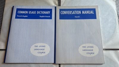 Living French A Complete Language Course 4 Records (33 1/3) & 2 Manuals VINTAGE - Thumbnail 6