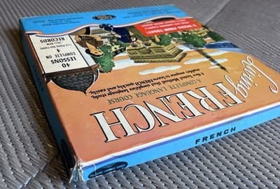 Living French A Complete Language Course 4 Records (33 1/3) & 2 Manuals VINTAGE - Thumbnail 2