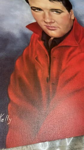 Vintage Elvis Presley Poster By June Kelly 16x20 - Thumbnail 6