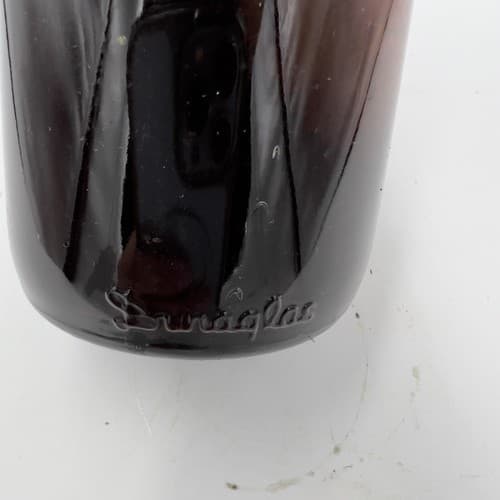 1930's Medicine Bottle Betaplexin Elixir Syrup Duraglas 6.5" - Thumbnail 3