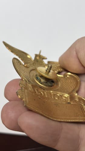 Vintage Obsolete New Jersey Hat Cap Police Badge Lieutenant - Thumbnail 4