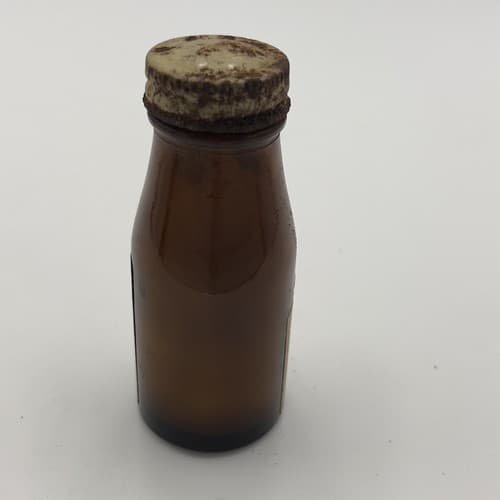 VTG Lilly Chemists Apothecary Amber Bottle Glycyrrhiza - Thumbnail 4