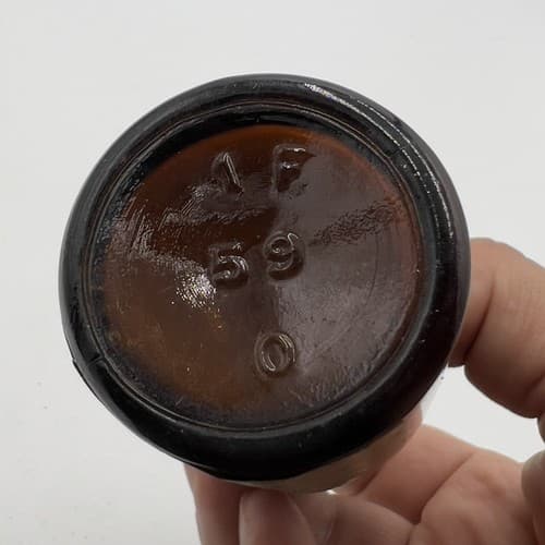 VTG Lilly Chemists Apothecary Amber Bottle Glycyrrhiza - Thumbnail 6