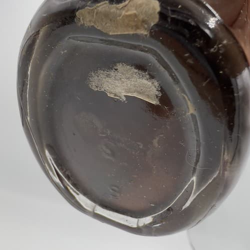 Rare Antique Wyeth Thoxos Elixir Bottle Medicine Bottle with cork, 1914 - Thumbnail 7