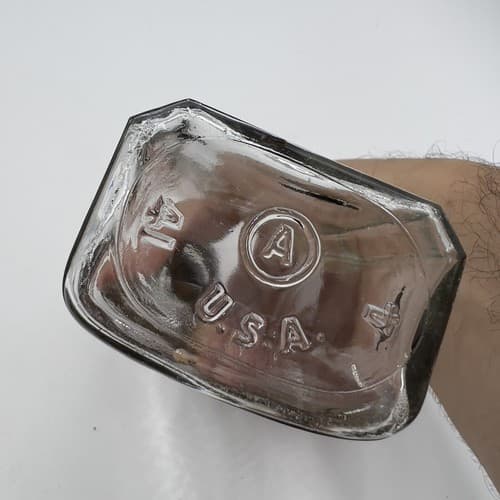ARMSTRONG MEDICINE BOTTLE w/ BAKELITE CAP VINTAGE ORIGINAL 7" - Thumbnail 4