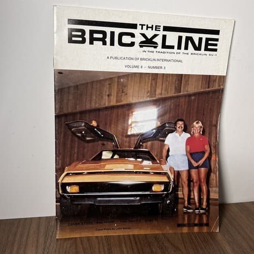 Bricklin International club Magazine “Brickline” vol 8 #3