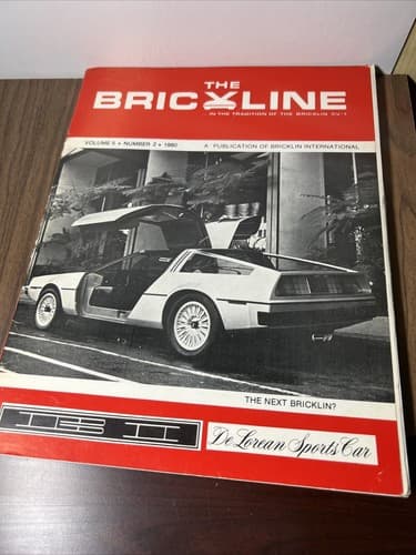 Bricklin International club Magazine “Brickline” 1980 vol 5 #2 - Thumbnail 3