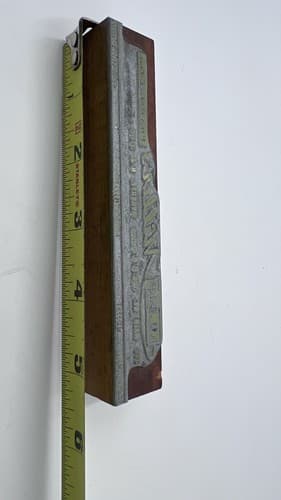 Rare Print Block “Miller's Pharmacy, Wycoff ,NJ” Great Details - Thumbnail 5