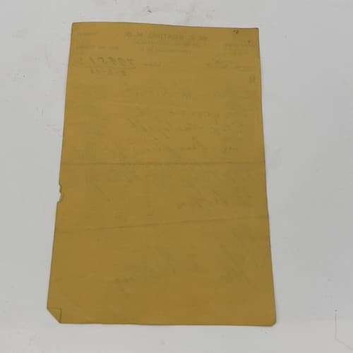 W.F. KEATING Ridgewood, New Jersey Handwritten Opii (Opium) Prescription 1916 - Thumbnail 3