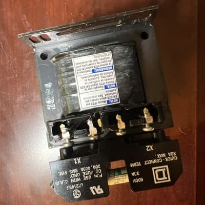 Square D 9070TF100D1 Industrial Control Transformer 0.1 kVA - Thumbnail 5