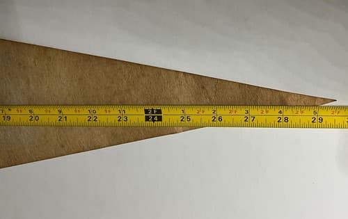Vintage New York Giants Football Team "QB Passing Logo" Full Size Pennant 29" - Thumbnail 4