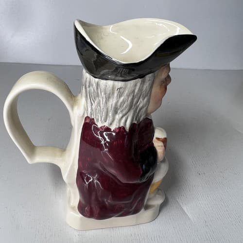 Wood Potters of Burslem Toby Mug 5" TALL MADE IN ENGLAND - Thumbnail 4