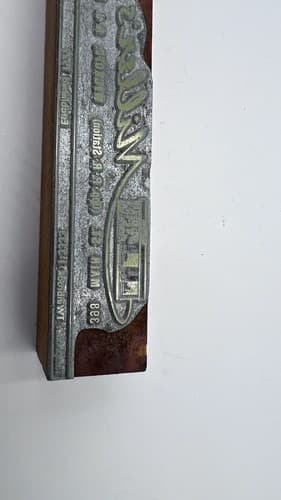 Rare Print Block “Miller's Pharmacy, Wycoff ,NJ” Great Details - Thumbnail 2