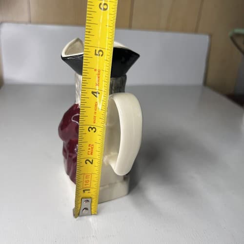 Wood Potters of Burslem Toby Mug 5" TALL MADE IN ENGLAND - Thumbnail 7