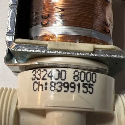 Schaerer WMF 3324008000 Water Valve, 2/2 2.5 0.75 Stroke With Solenoid - Thumbnail 4