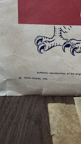 Vintage 1956 Documents Of Freedom on Parchment Paper Declaration Independence - Thumbnail 8