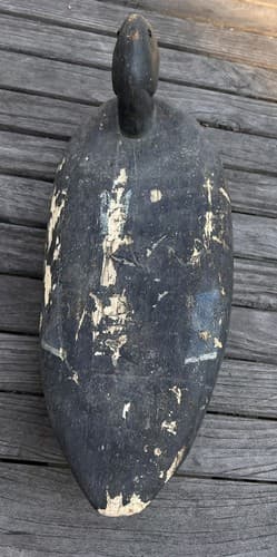 great Grant Van Loan handcarved wood decoy Wood Duck signed 15" - Thumbnail 5