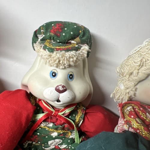 (Set of 3 ) House of Lloyd Christmas Around the World Hip and Hop Bunny 1995 - Thumbnail 3