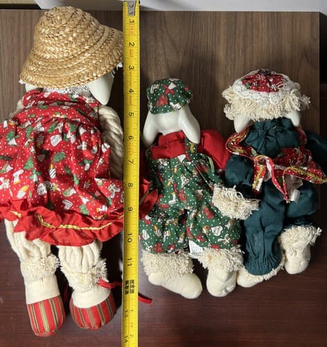 (Set of 3 ) House of Lloyd Christmas Around the World Hip and Hop Bunny 1995 - Thumbnail 5