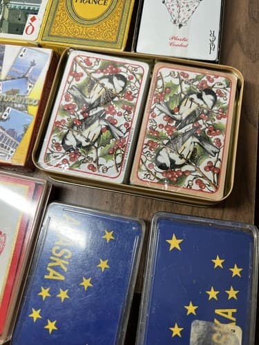 Vintage Playing Cards LOT, vintage, 15 decks - Thumbnail 3