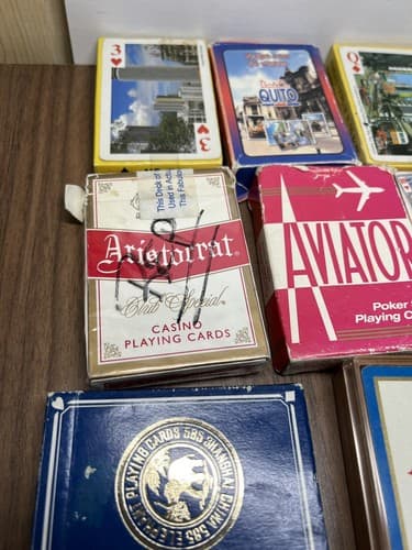Vintage Playing Cards LOT, vintage, 15 decks - Thumbnail 6
