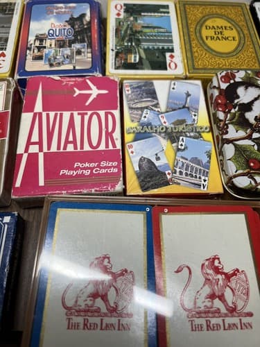 Vintage Playing Cards LOT, vintage, 15 decks - Thumbnail 4