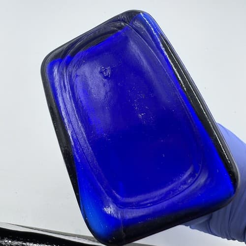 c1940s Cobalt Blue Bottle McKesson's Magnex Antacid Powder McKesson & Robbins - Thumbnail 4