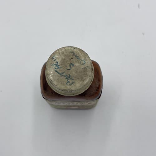 Vintage Lilly BETALIN 10mg Medicine Tablets Medical Bottle 1940s empty - Thumbnail 2