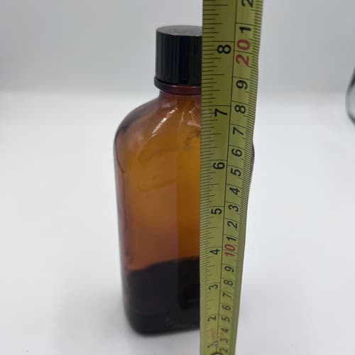 Vintage Lilly Pharmacy Bottle Elixir Essence Pepsin empty - Thumbnail 4