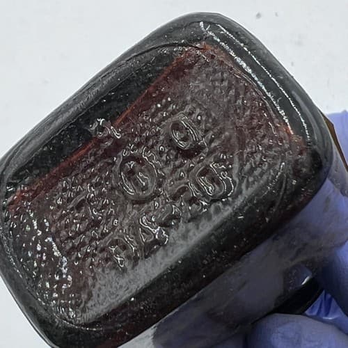 Vintage Lilly Rhubarb and Soda Medicine Pills Tablets Medical Bottle 1940s - Thumbnail 5