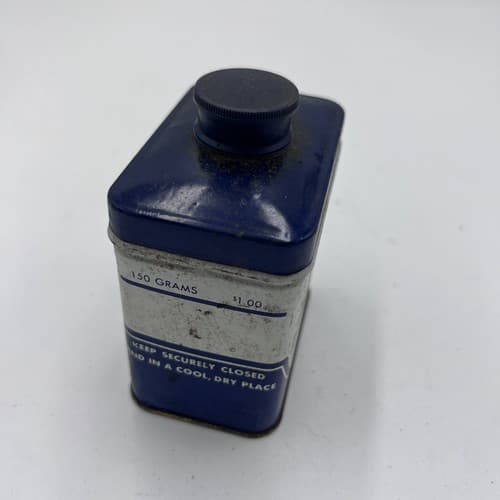 Rare Dental Tin EFF-REMIN Dentifrice Goodrich Love NY Org Full 1940's - Thumbnail 3