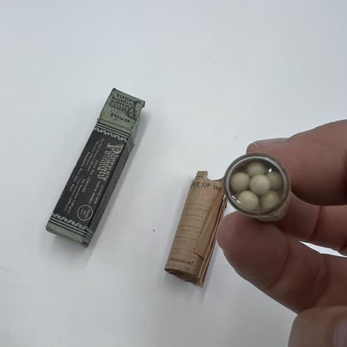 Dr. Pierce’s Pleasant Purgative Pellet, Antique Medicine Bottle, Box, and Insert - Thumbnail 2