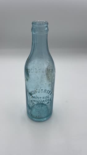 New Jersey Mineral Water Co Newark Antique Bottle