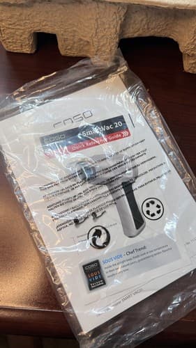 CASO Germany VC200 Bar Vacuum Sealer Smart Vac 20 Rechargeable Hand Held - Thumbnail 4