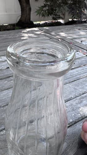 Vintage TREP Milk Bottle Borden Borden's Farm Products Co Inc Dairy 1920's - Thumbnail 4