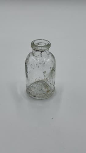 1940-50s Neutraglas Serum Apothecary Medicine Bottle Embossed Vintage #7 - Thumbnail 2