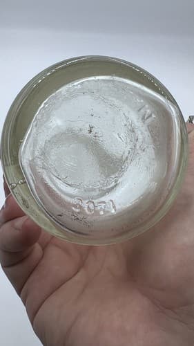 Vintage Glass Bottle , #3071 MADE IN U.S.A. 8" - Thumbnail 4