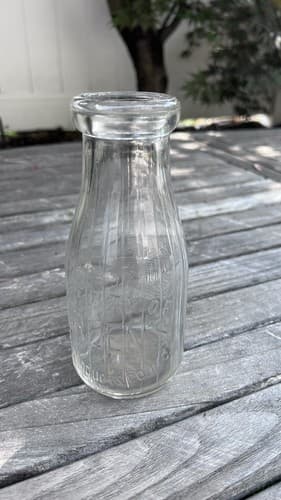 Vintage TREP Milk Bottle Borden Borden's Farm Products Co Inc Dairy 1920's - Thumbnail 2