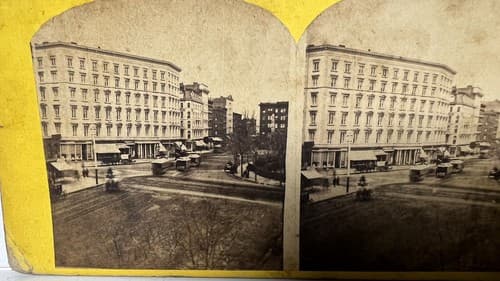 19th Century New York - Stereoview Photograph - 5th Avenue Hotel, N.Y. - Thumbnail 2